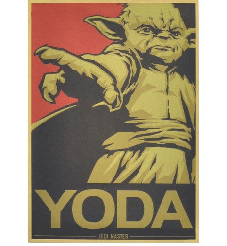 Movie Star Wars Yoda Poster